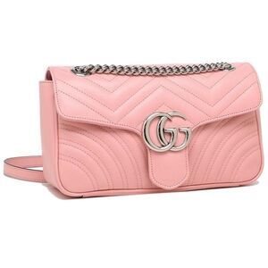 Gucci Shoulder Bag GG Marmont Pink